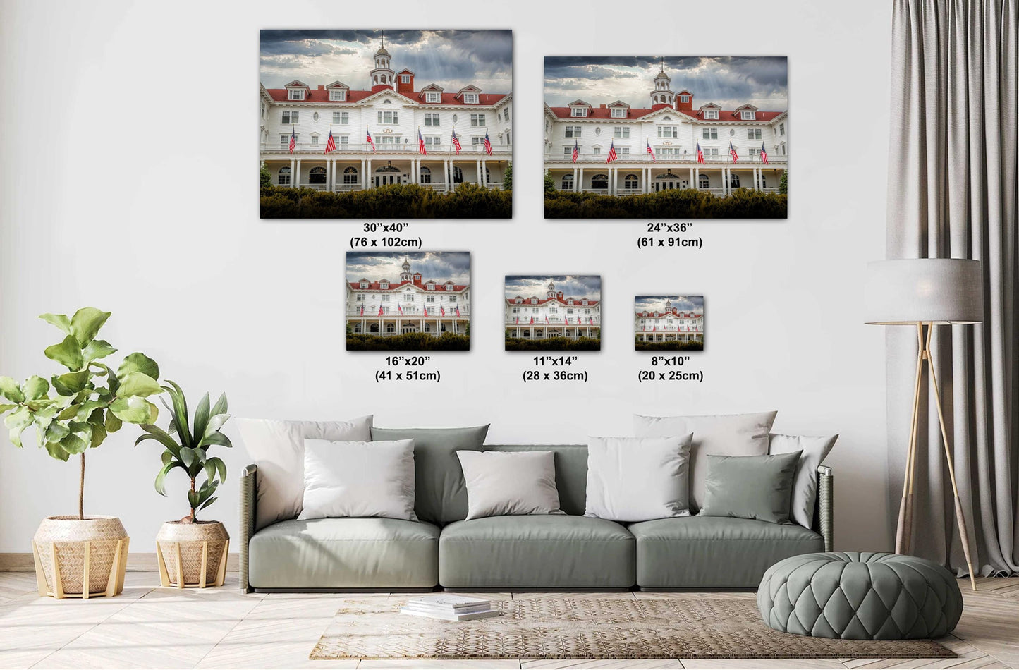 Stanley Hotel Art Print - Rocky Mountain Artwork | Estes Park Wall Decor