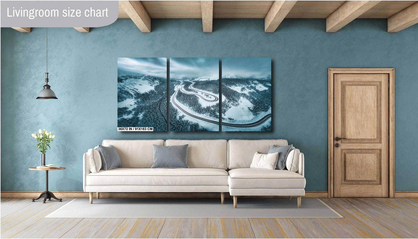 Berthoud Pass Wall Art - Colorado Mountain Print | Winter Landscape Photo Decor