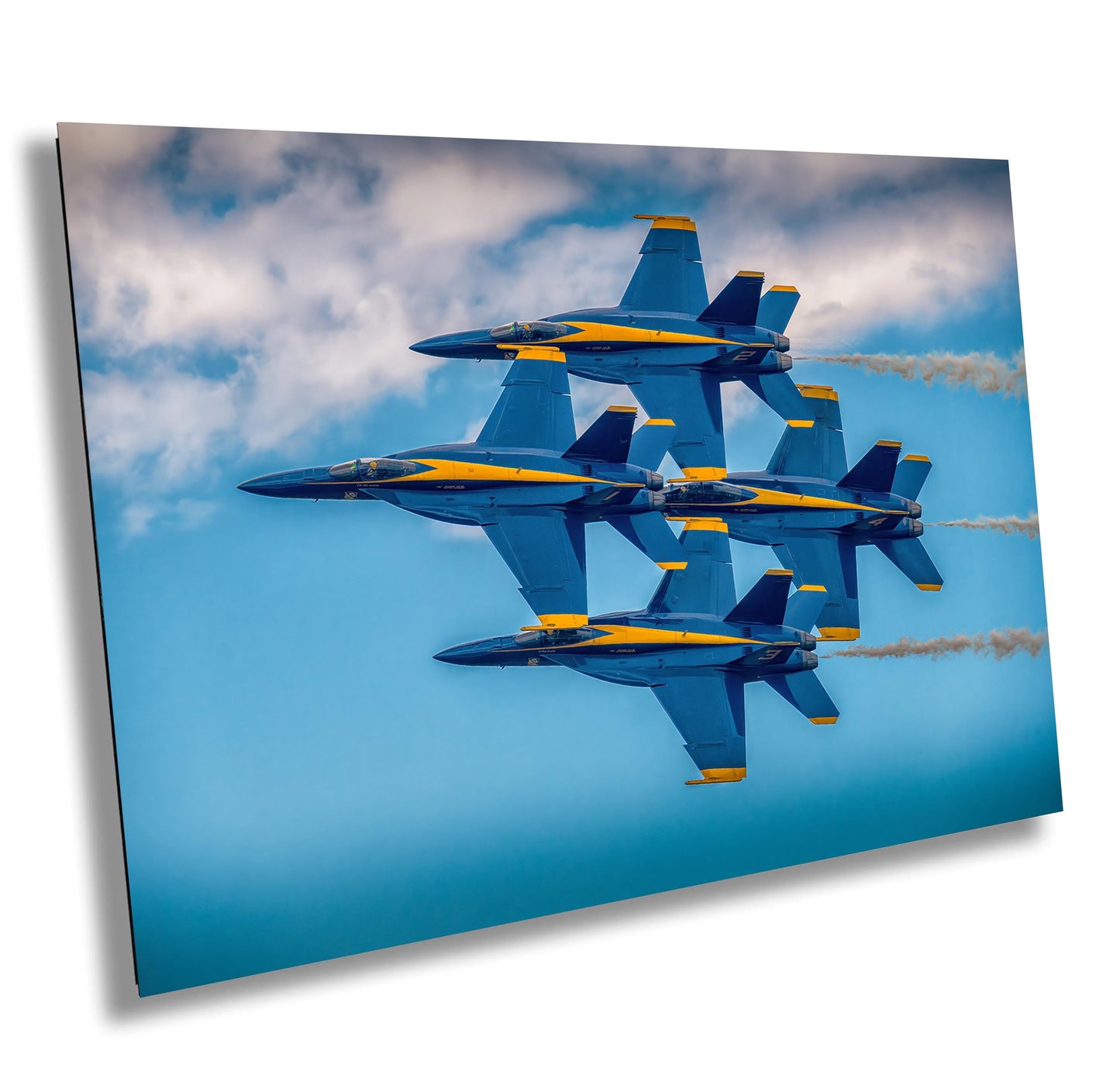 Blue Angels Wall Art – US Navy Fighter Jet Canvas, Acrylic & Metal Prints