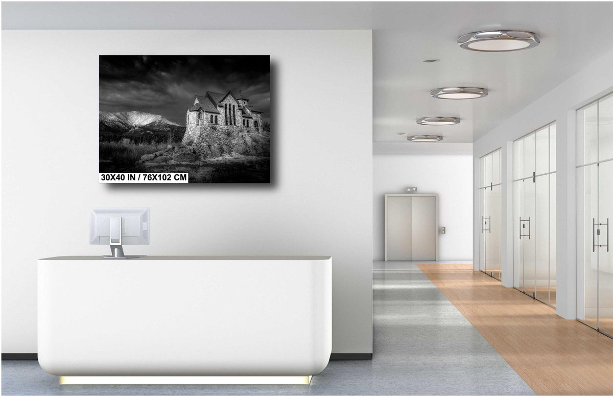 Chapel on the Rock Print, Colorado Wall Art & Rocky Mountain Decor