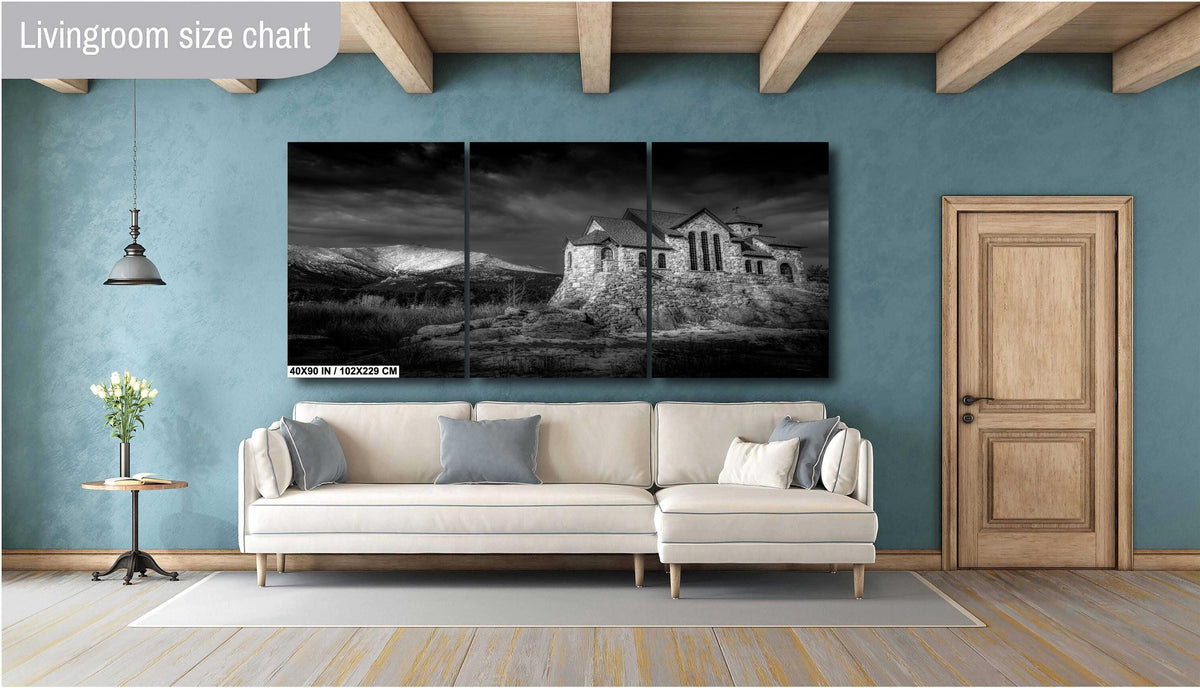Chapel on the Rock Print, Colorado Wall Art & Rocky Mountain Decor