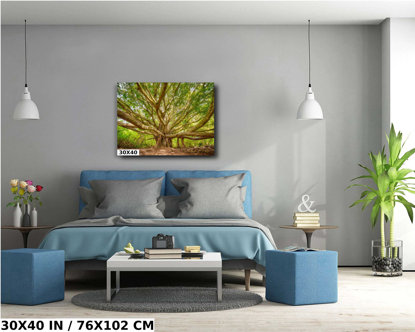 Maui Wall Art - Banyan Tree Photo on Premium Photo Paper | Hawaii Wall Decor
