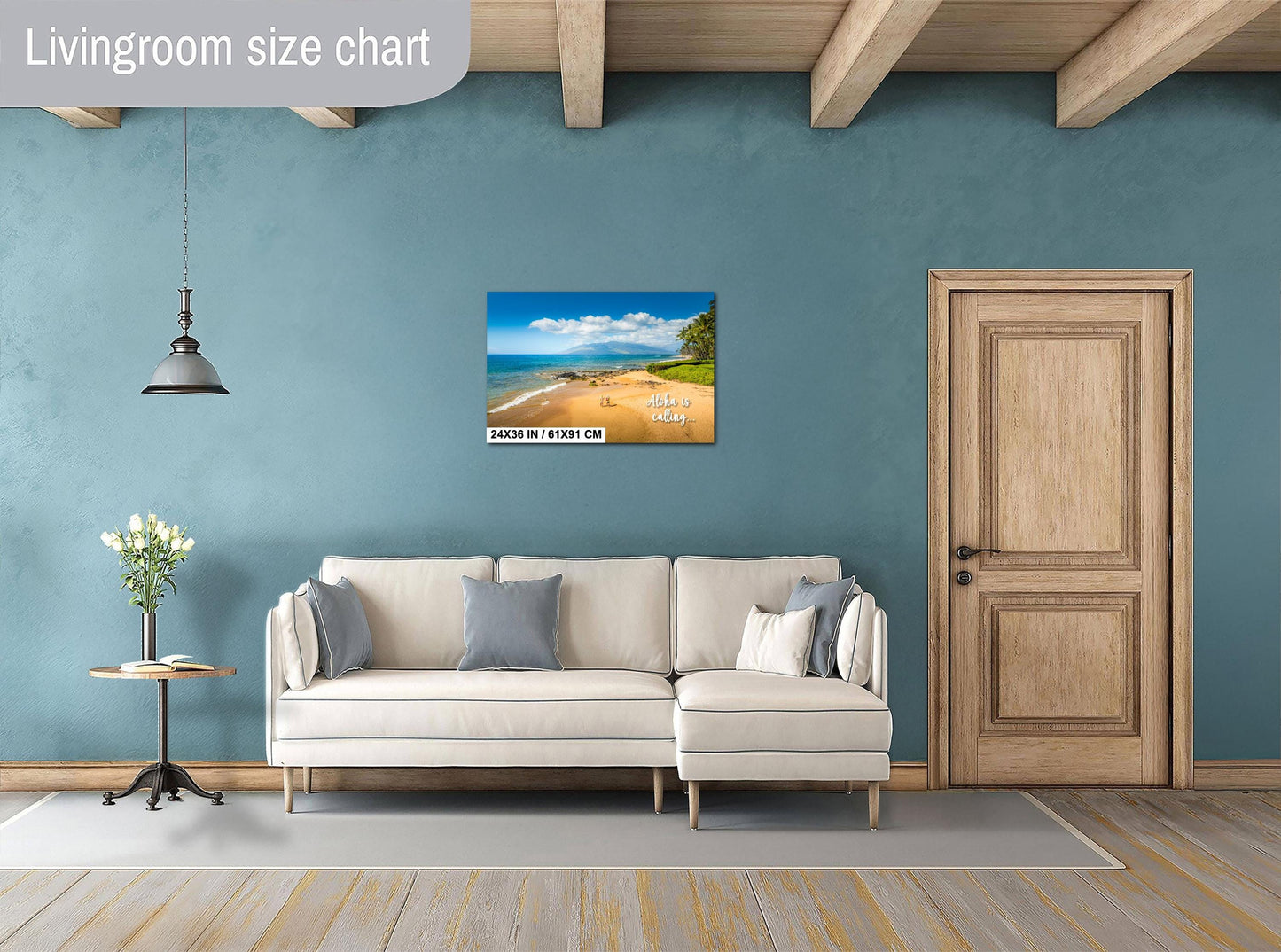 Ocean Wave Wall Art - Maui Photography Print | Vibrant Tropical Beach Decor