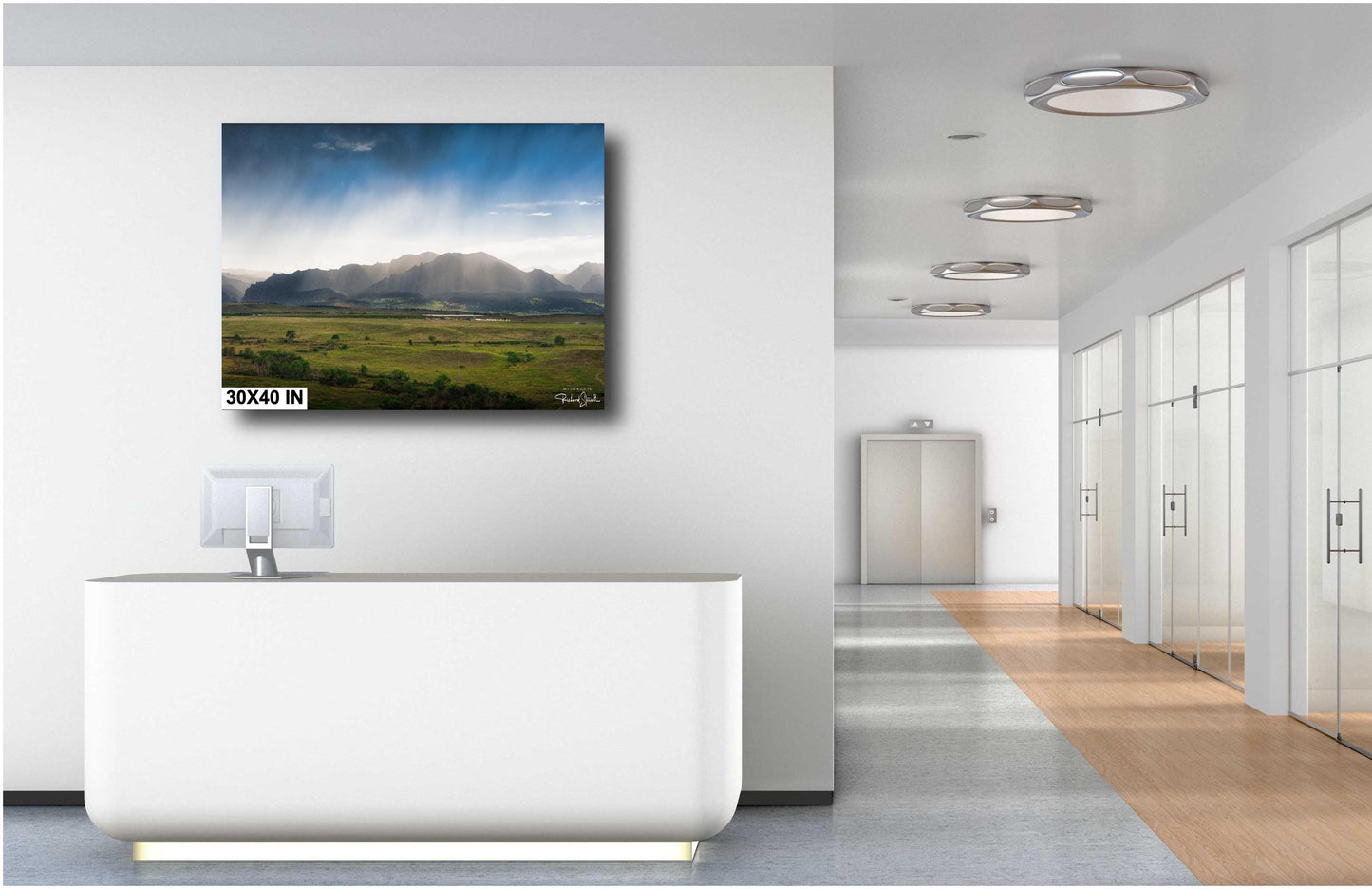 Boulder Flatirons Sunset - Colorado Wall Art | Vivid Sunset Colors Canvas Print