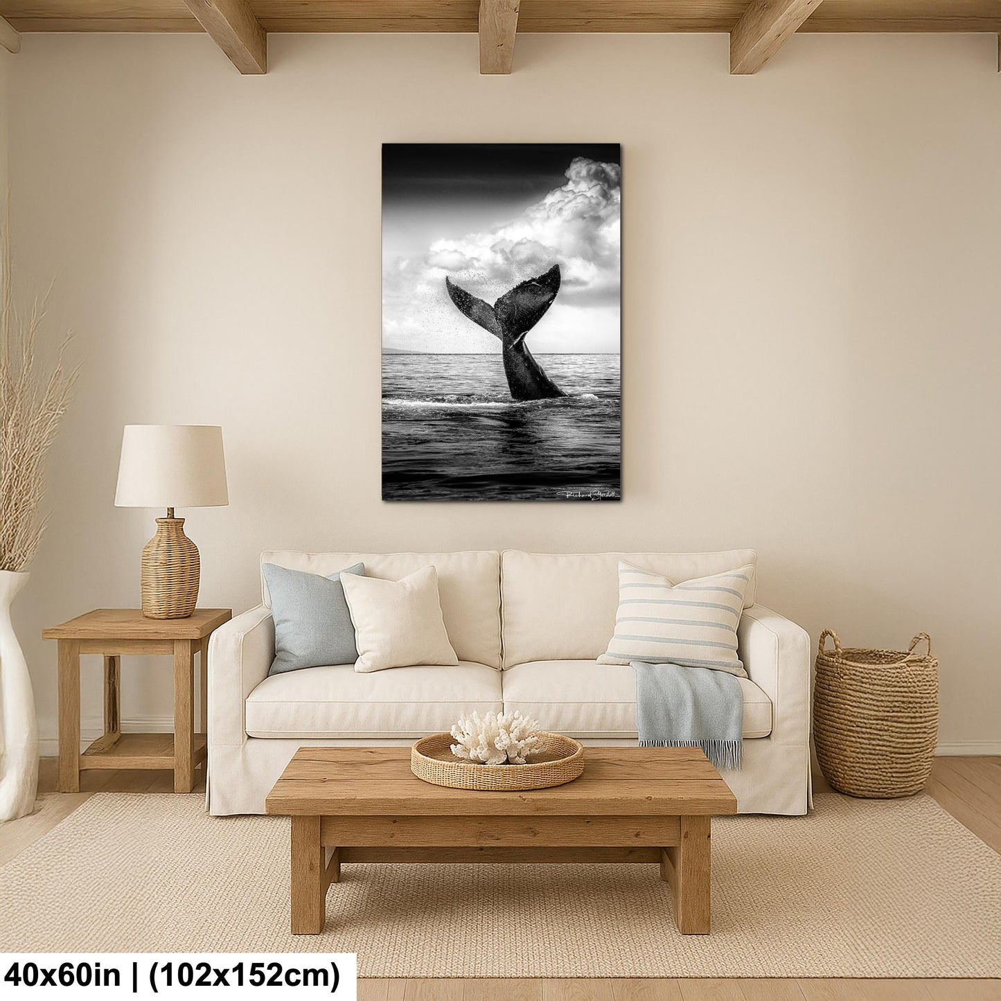 Humpback Whale Wall Art - Ocean Photo Print | Premium Paper & Canvas Decor