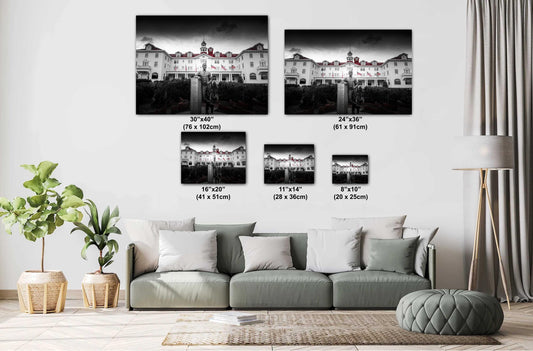 Stanley Hotel Art Print - Rocky Mountain Artwork | Estes Park Wall Decor