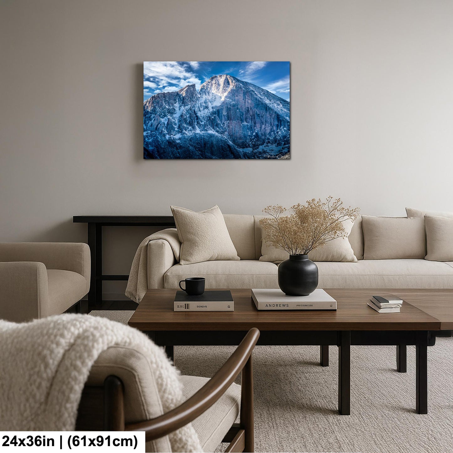 Rocky Mountain Wall Art - Longs Peak Photography Canvas & Premium Photo Prints