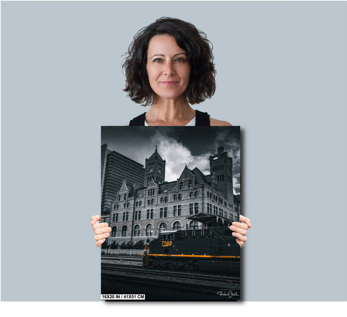 Nashville Wall Art Print – Downtown Nashville Cityscape Wall Art on Archival Photo Paper