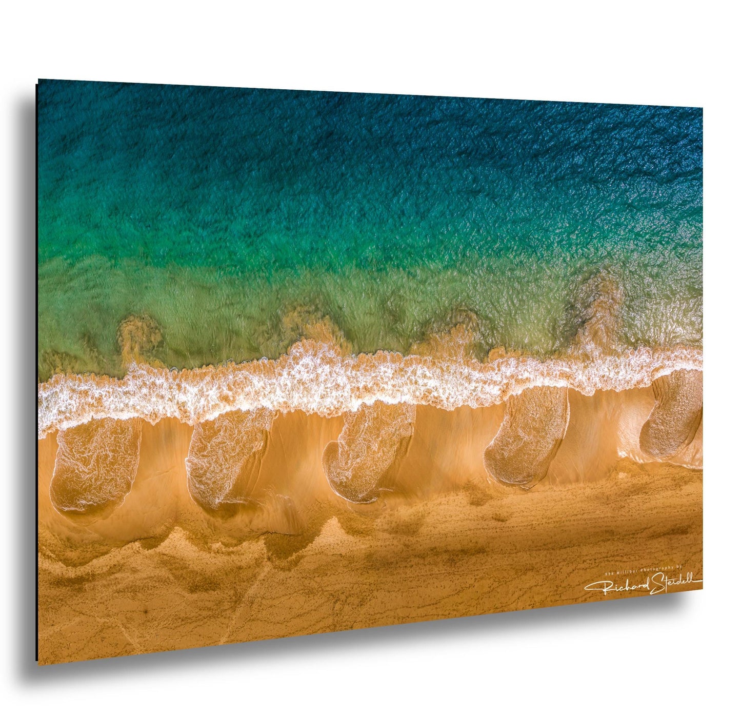 Ocean Wave Photography: Coastal Wall Art (Canvas or Metal Prints)
