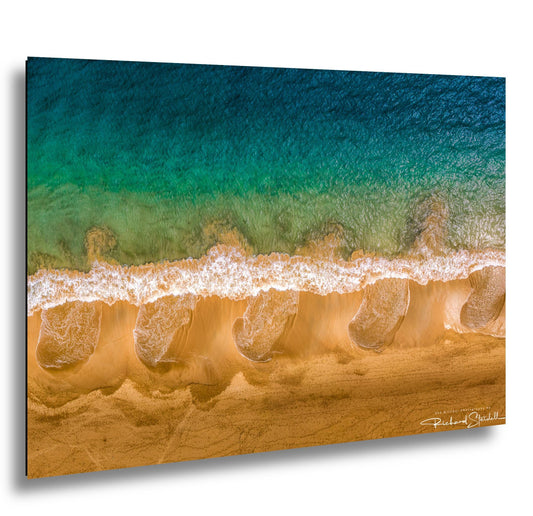 Ocean Wave Photography: Coastal Wall Art (Canvas or Metal Prints)