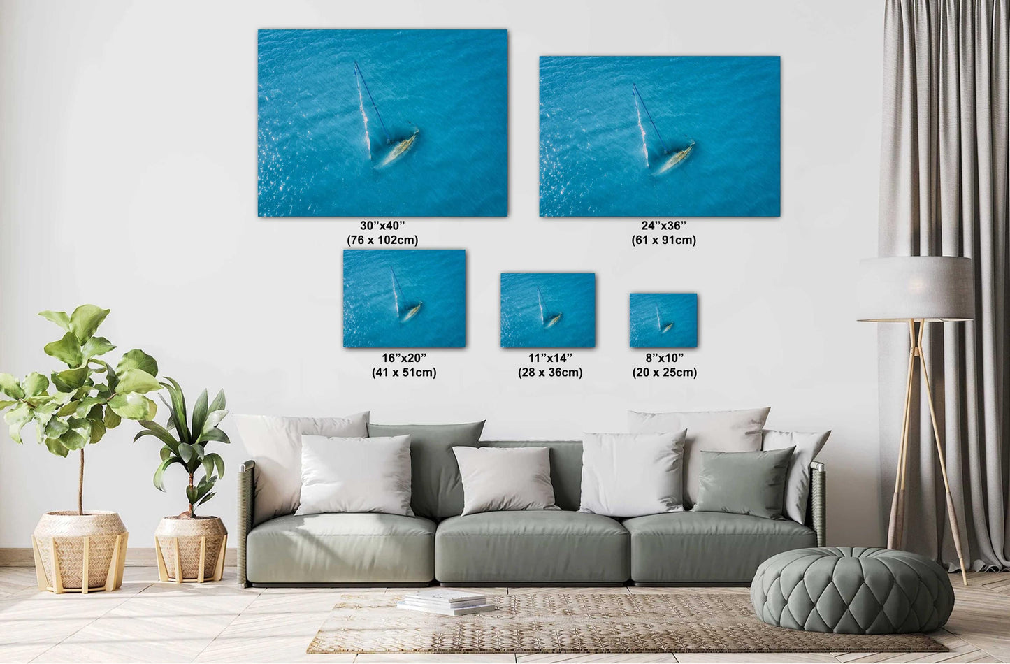 Shipwreck Sailboat Wall Art - Florida Keys Decor | Ready To Hang Canvas & Metal Print