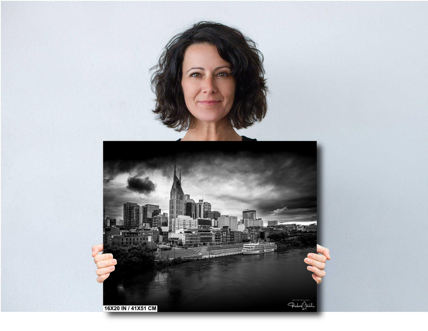 Nashville Skyline Photo Print - Cityscape Wall Art | Music City Photography Gift