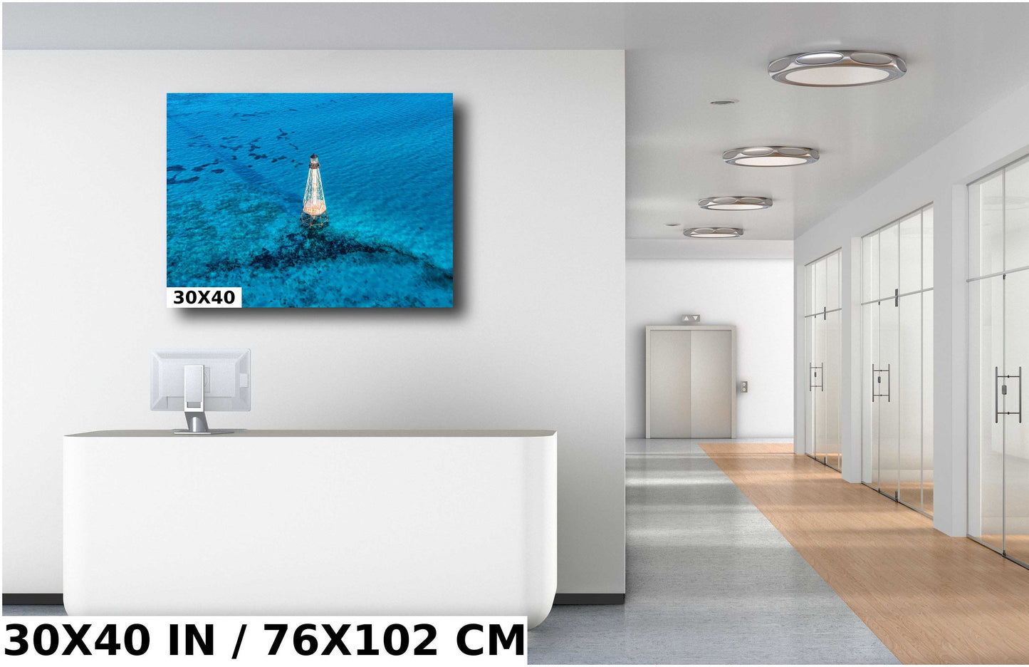 Florida Keys Wall Art – Tropical Coastal Decor | Beach House Wall Hanging
