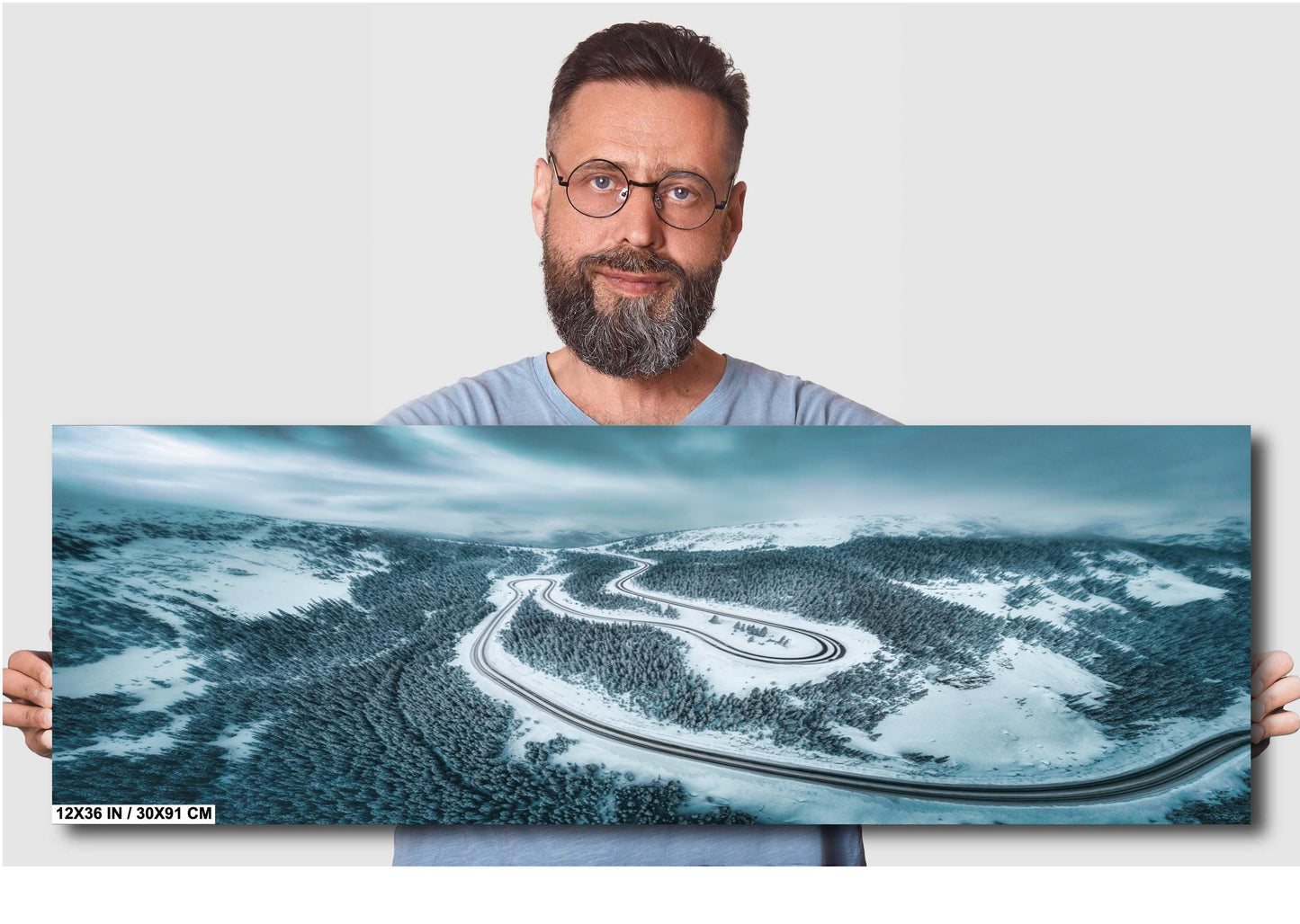 Berthoud Pass Wall Art - Colorado Mountain Print | Winter Landscape Photo Decor