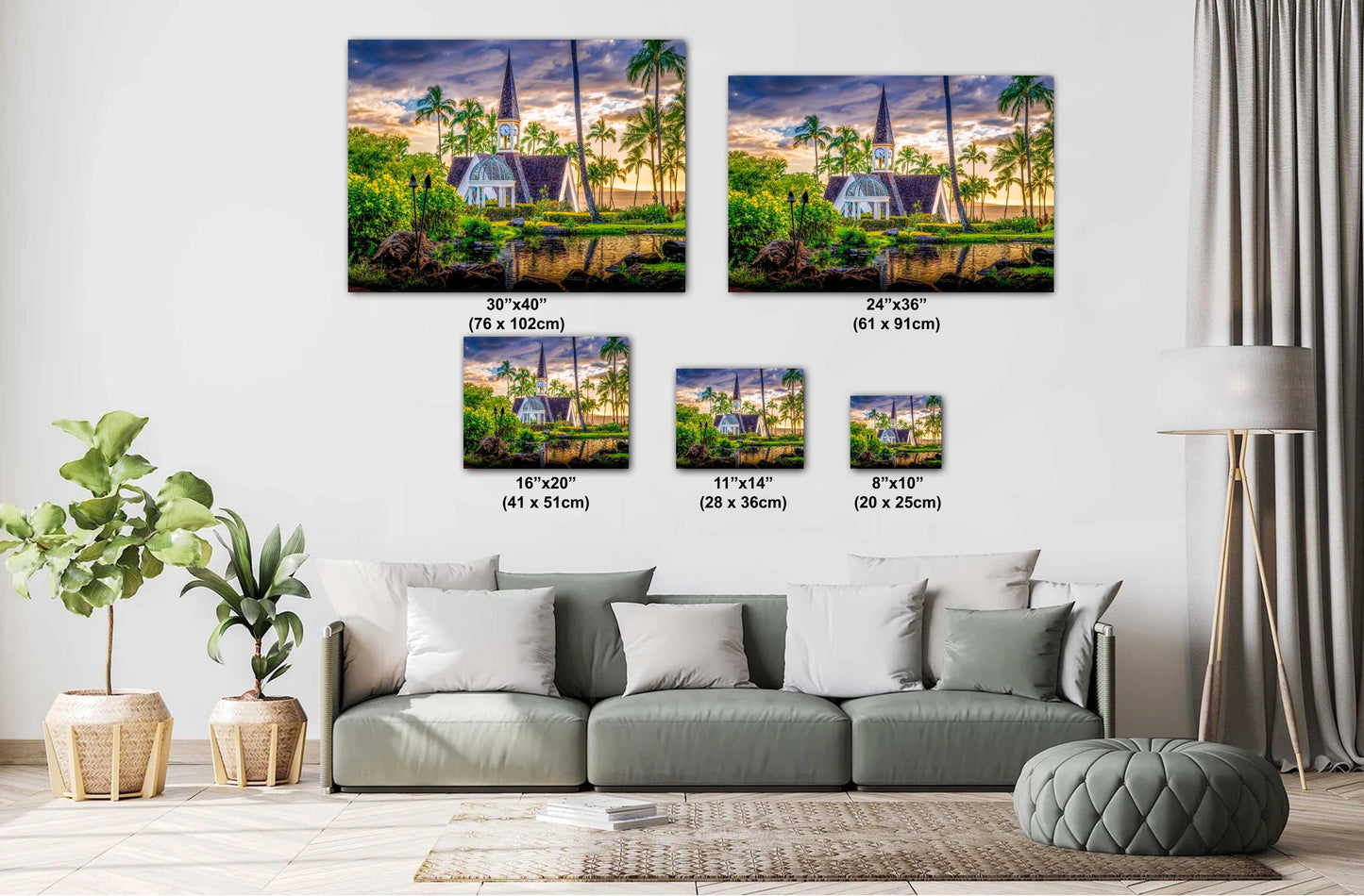 Wailea Chapel Wall Art – Maui Scenic Prints | Canvas, Metal & Acrylic Decor