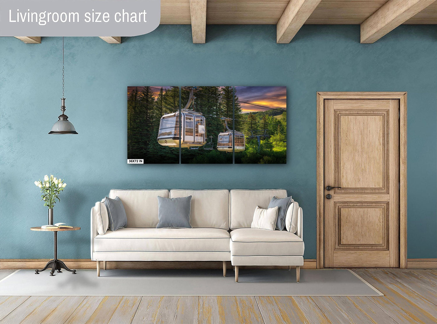 Vail Ski Lift Art - Canvas, Metal & Acrylic Wall Prints for Mountain Home Decor