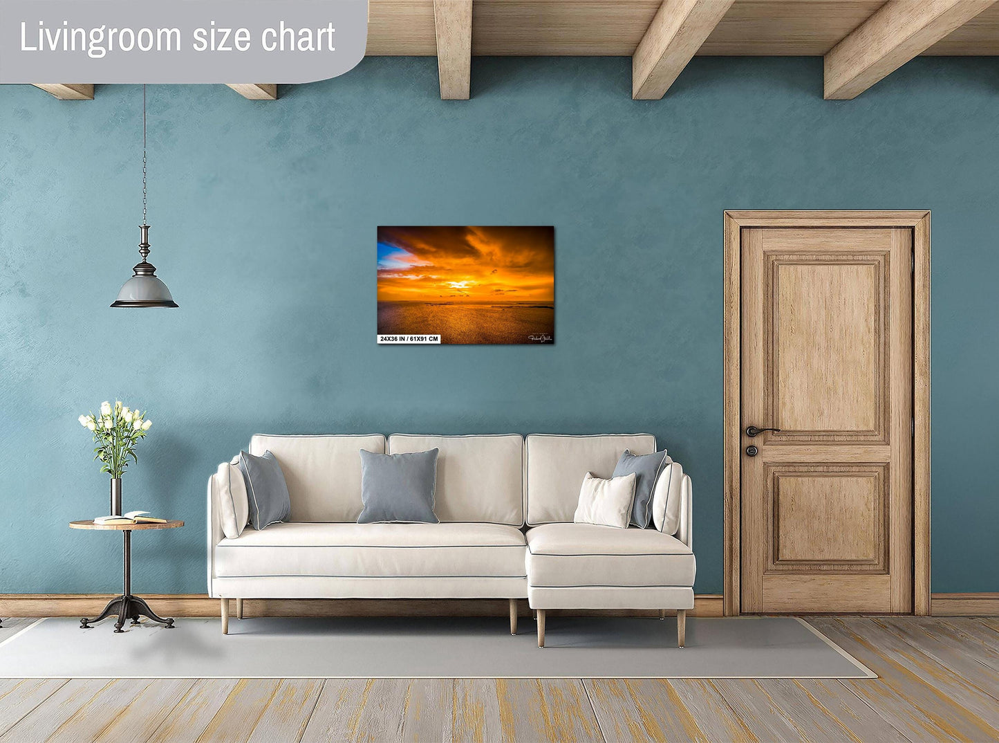 Florida Keys Sunset Art Print - Vibrant Sunset Wall Decor | Canvas & Metal