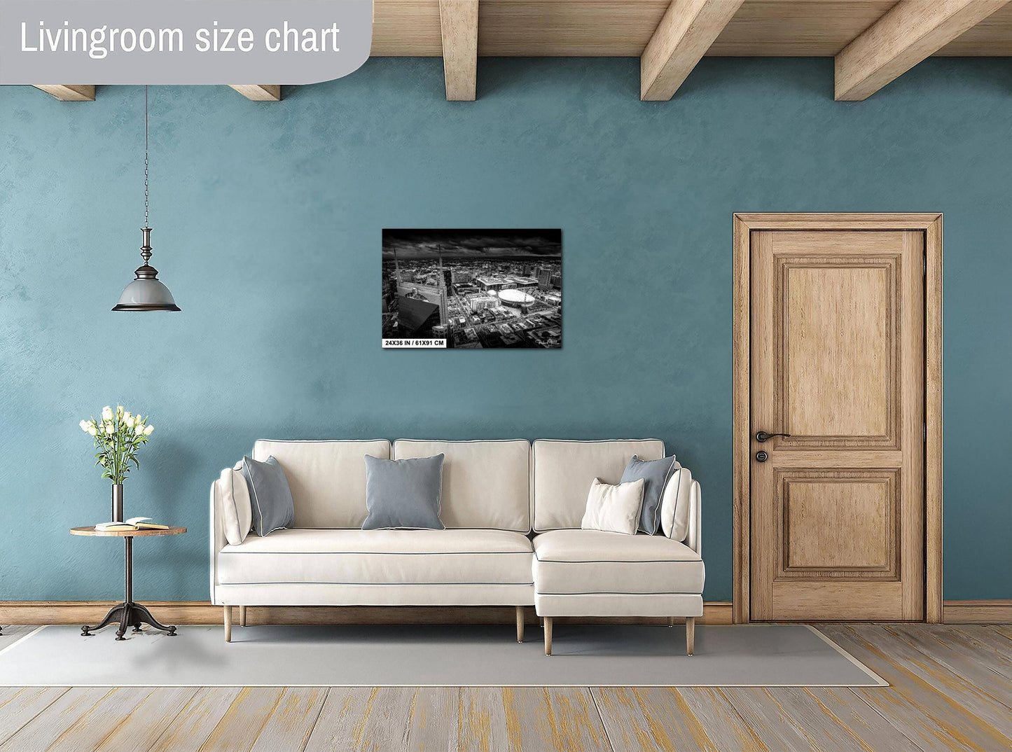Nashville Skyline Photo Print - Cityscape Wall Art | Music City Photography Gift