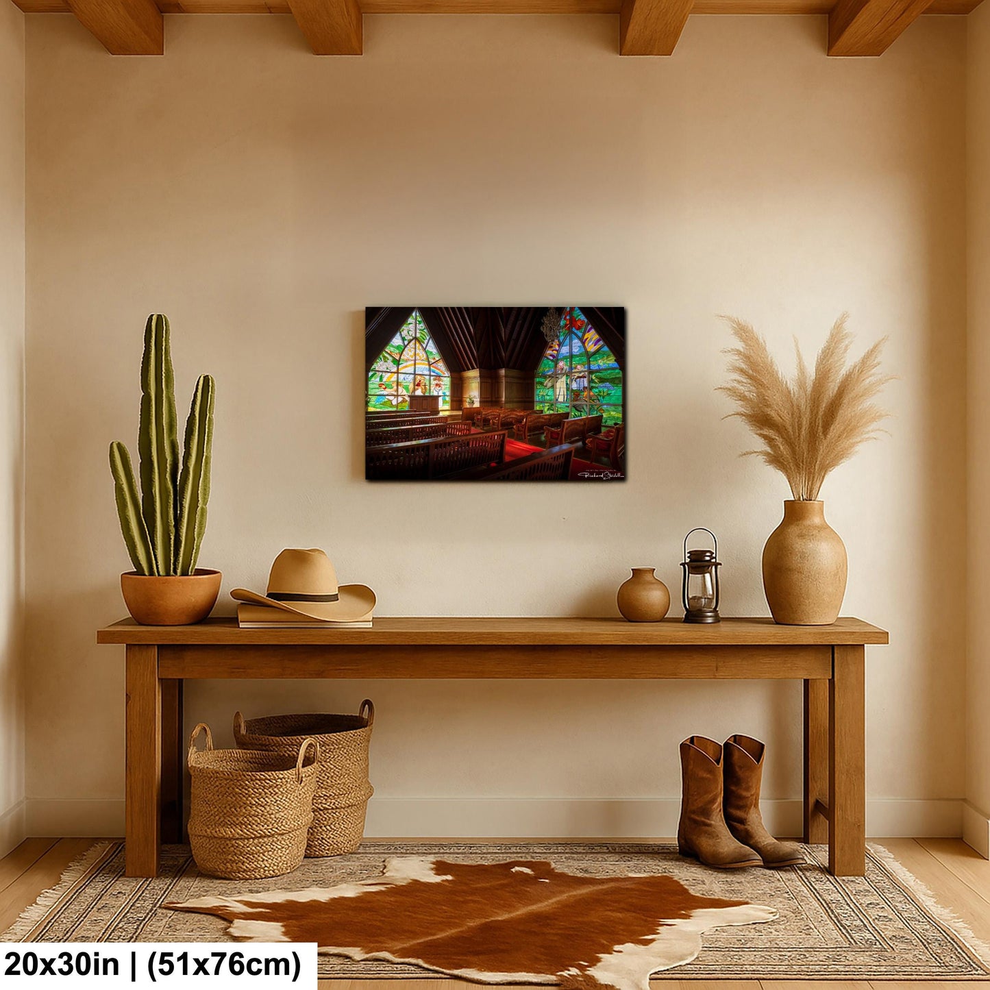 Wailea Chapel Maui Print (Ready to Hang or Paper)