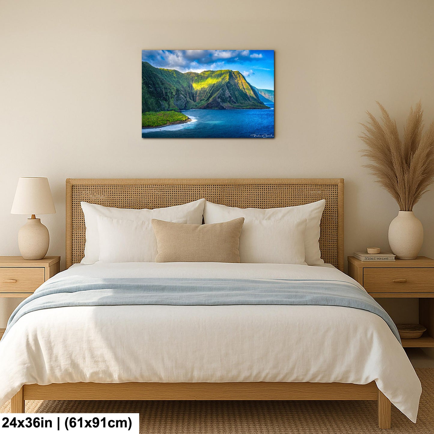 MoloKa'i Island Photo Print - Sunrise Ocean Wall Decor