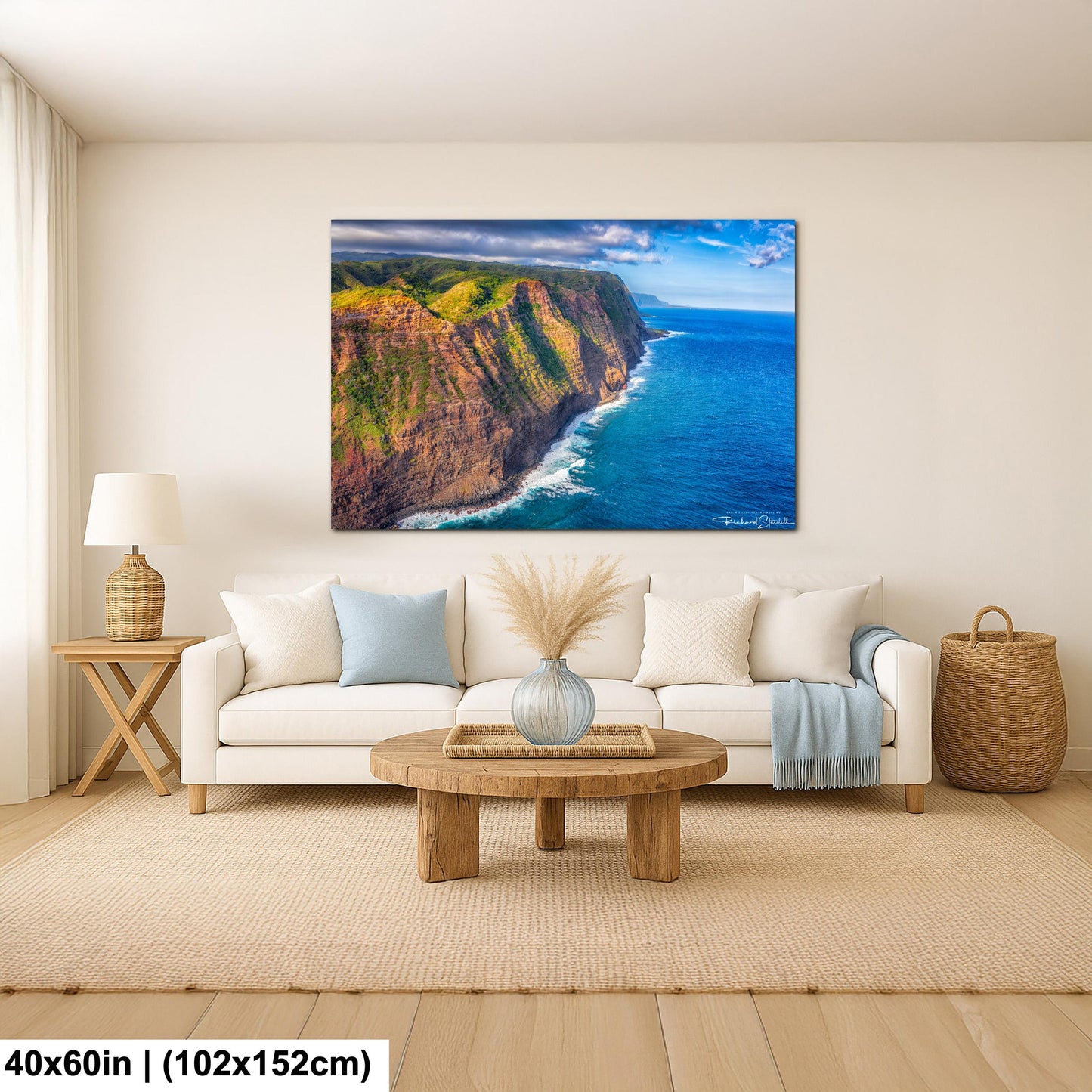 Molokai Island Photo Print - Sunrise Ocean Wall Decor