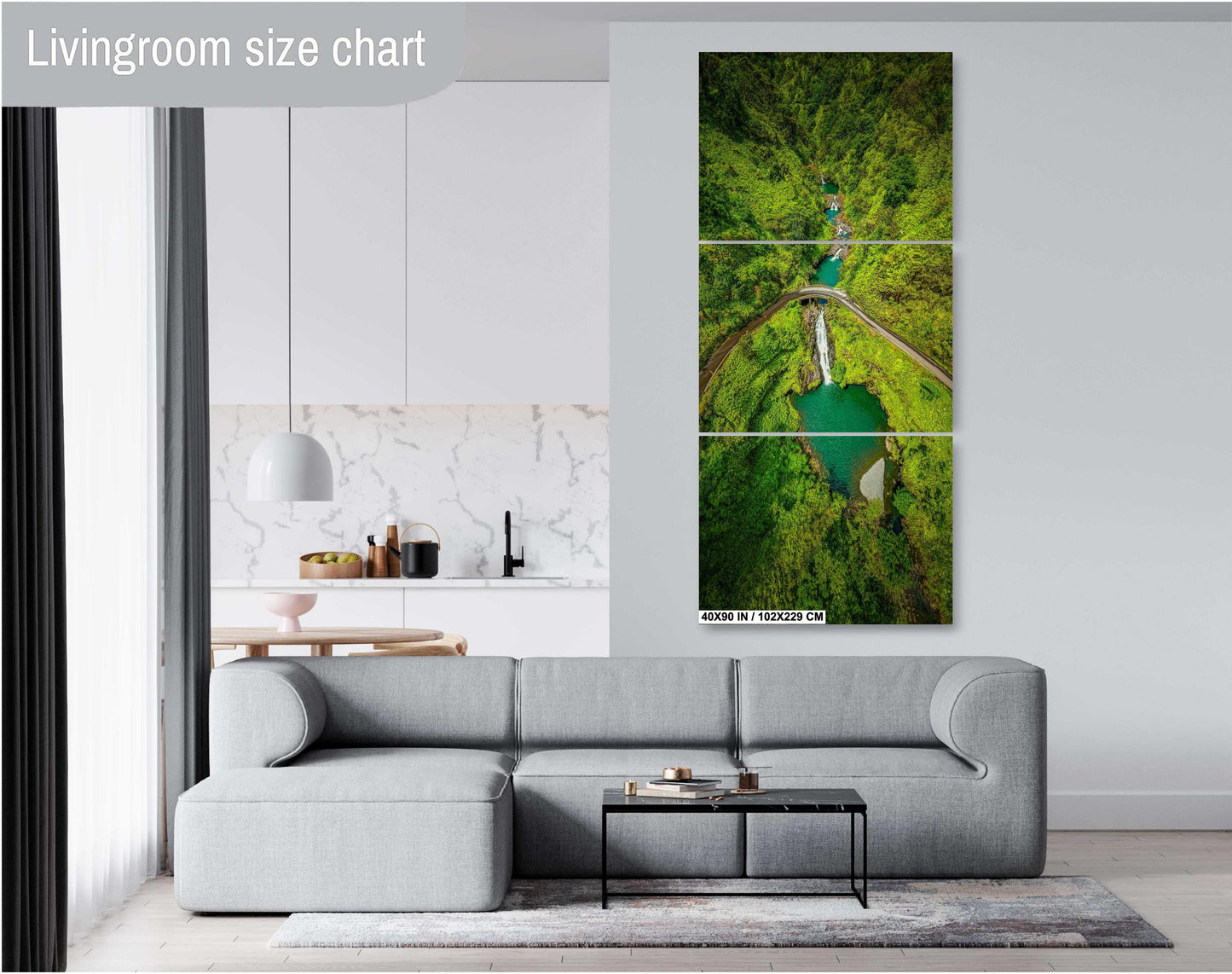 Road to Hana Wall Art – Maui Wall Decor | Tropical Nature Print & Scenic Poster