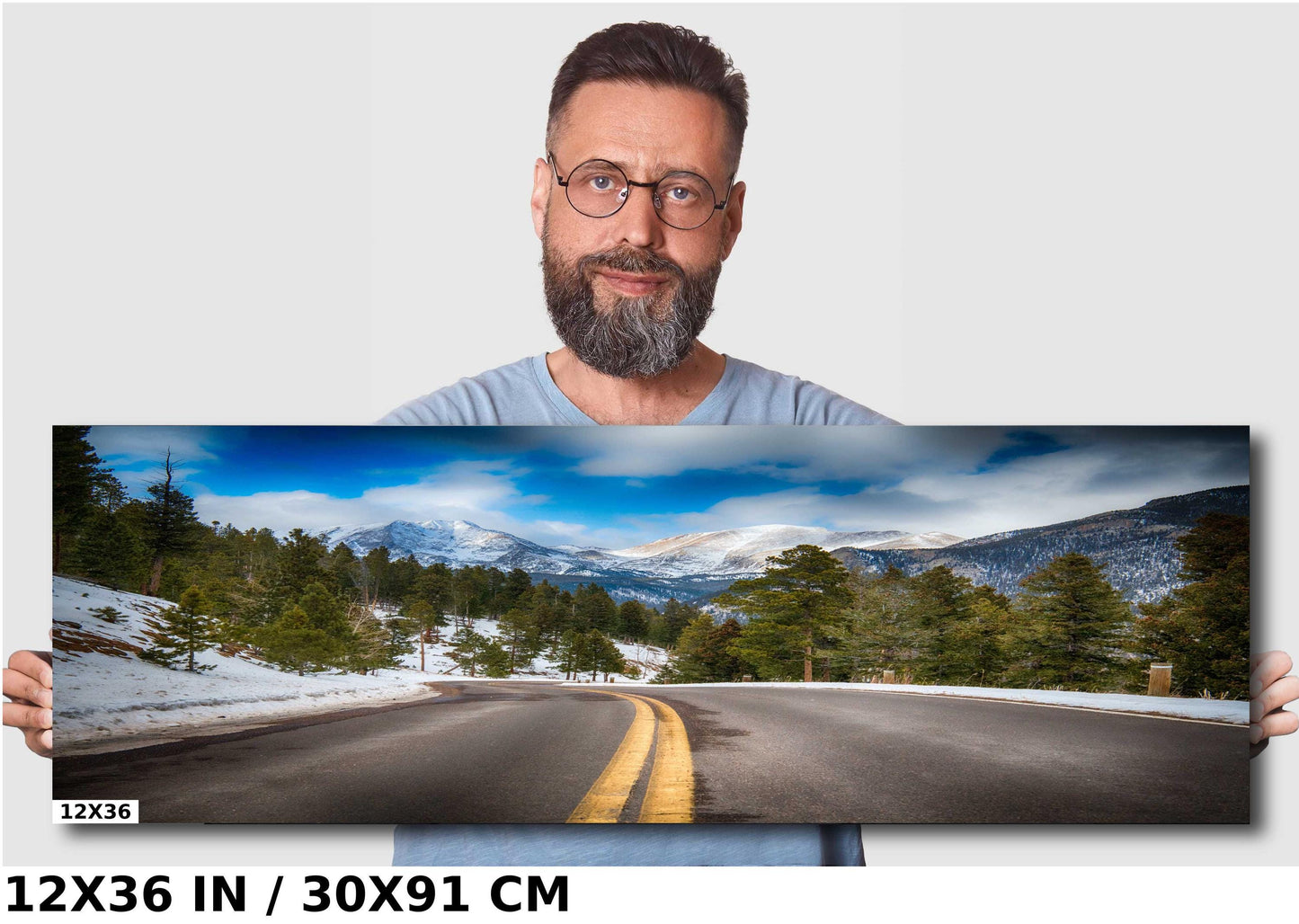 Rocky Mountains Wall Art - Mountain Landscape Canvas | Nature Photography Print