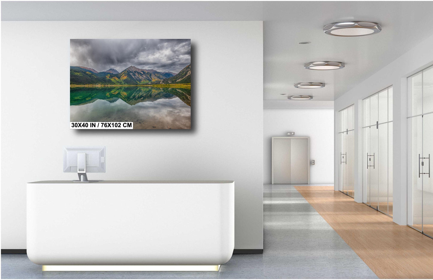 Twin Lakes Colorado Print - Mountain Wall Art | Ready To Hang Canvas & Metal Photo