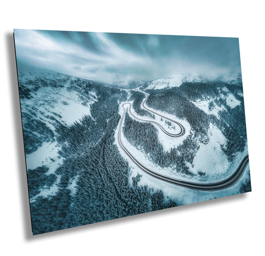 Berthoud Pass Wall Art - Colorado Mountain Print | Winter Landscape Photo Decor