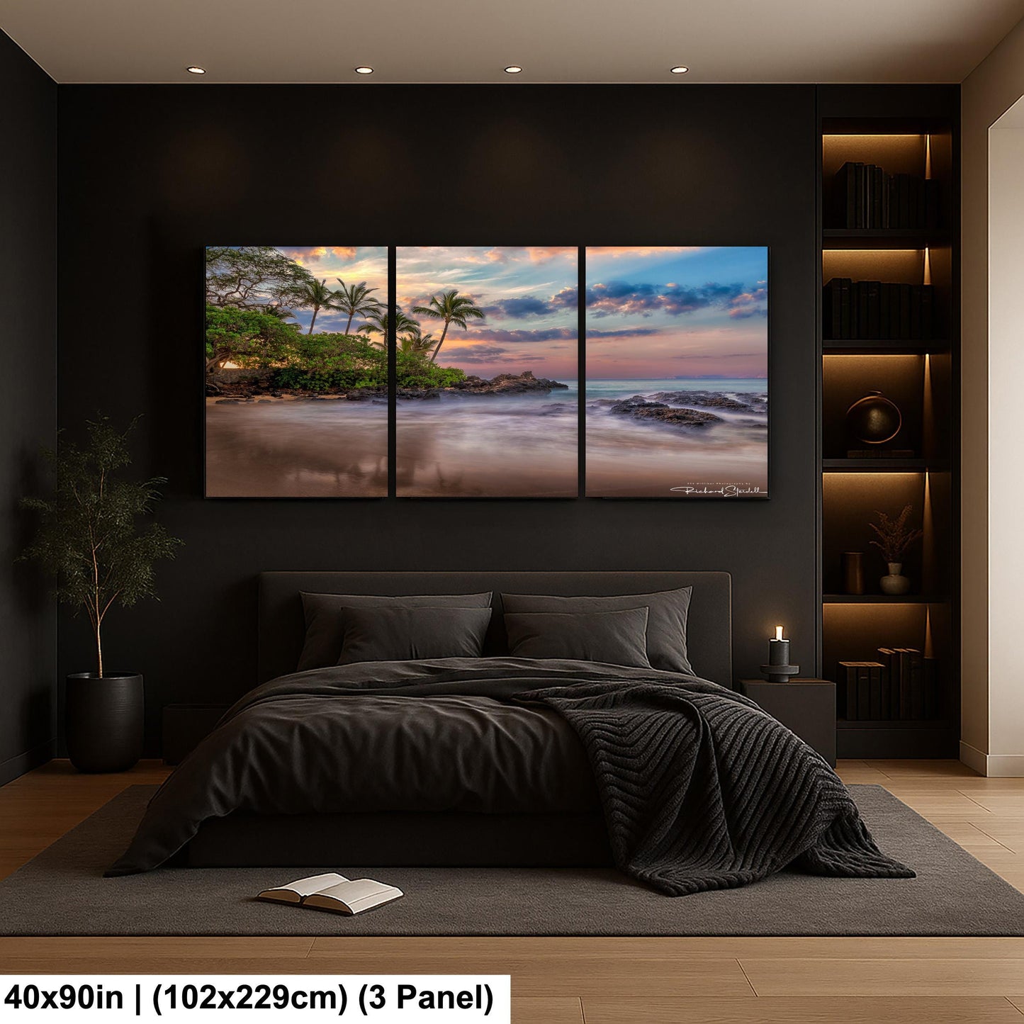 Maui Secret Beach Print - Premium Wall Print & Ready To Hang Canvas Wall Decor