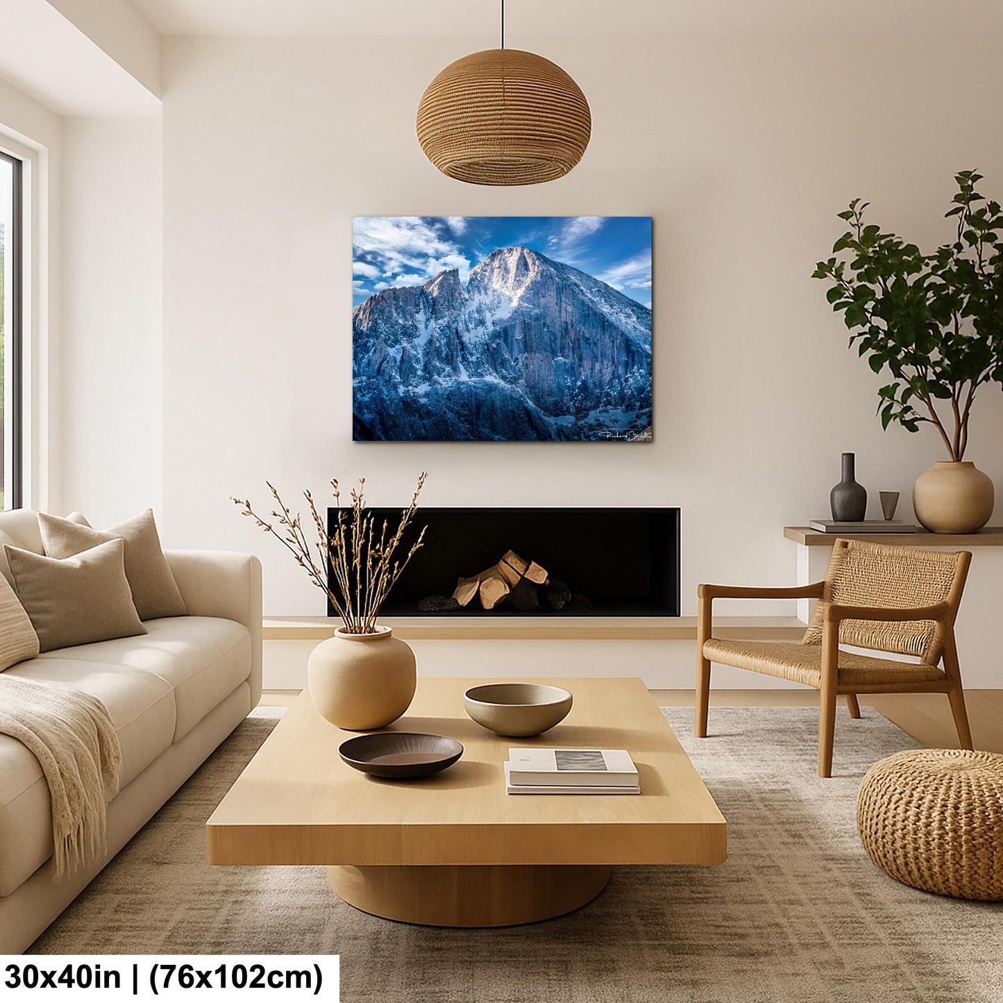 Rocky Mountain Wall Art - Longs Peak Photography Canvas & Premium Photo Prints