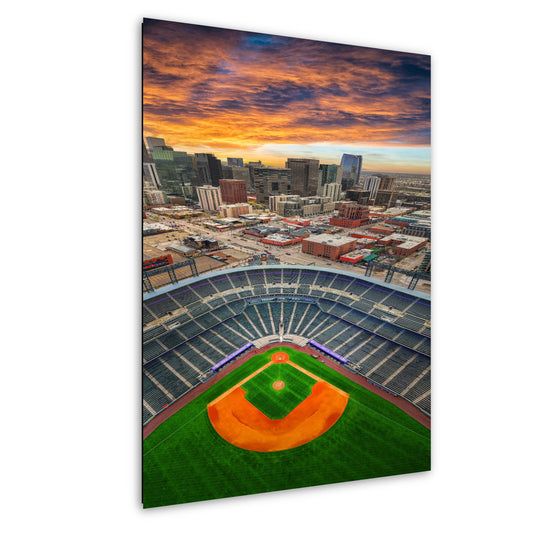 Colorado Rockies Wall Art – Coors Field Photo | Premium Baseball Wall Decor Gift