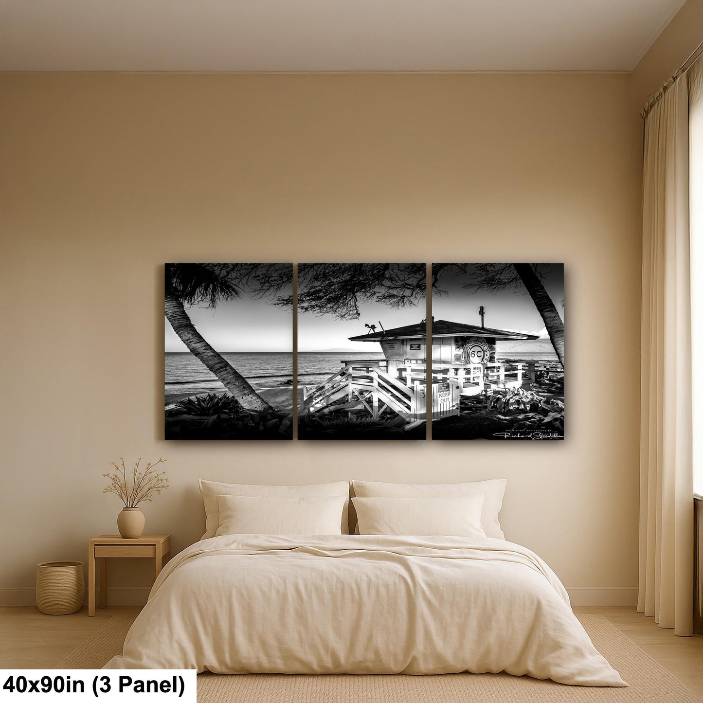 Maui Lifeguard Photo Print - Coastal Wall Art | Ready to Hang Canvas, Premium Paper