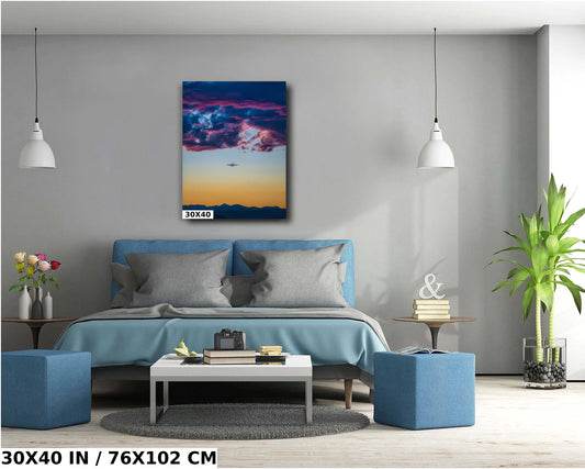 Wildland Air Tanker Fire Plane Decor – Ready To Hang Canvas & Metal Print