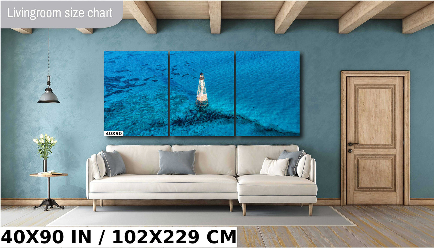 Florida Keys Wall Art – Tropical Coastal Decor | Beach House Wall Hanging