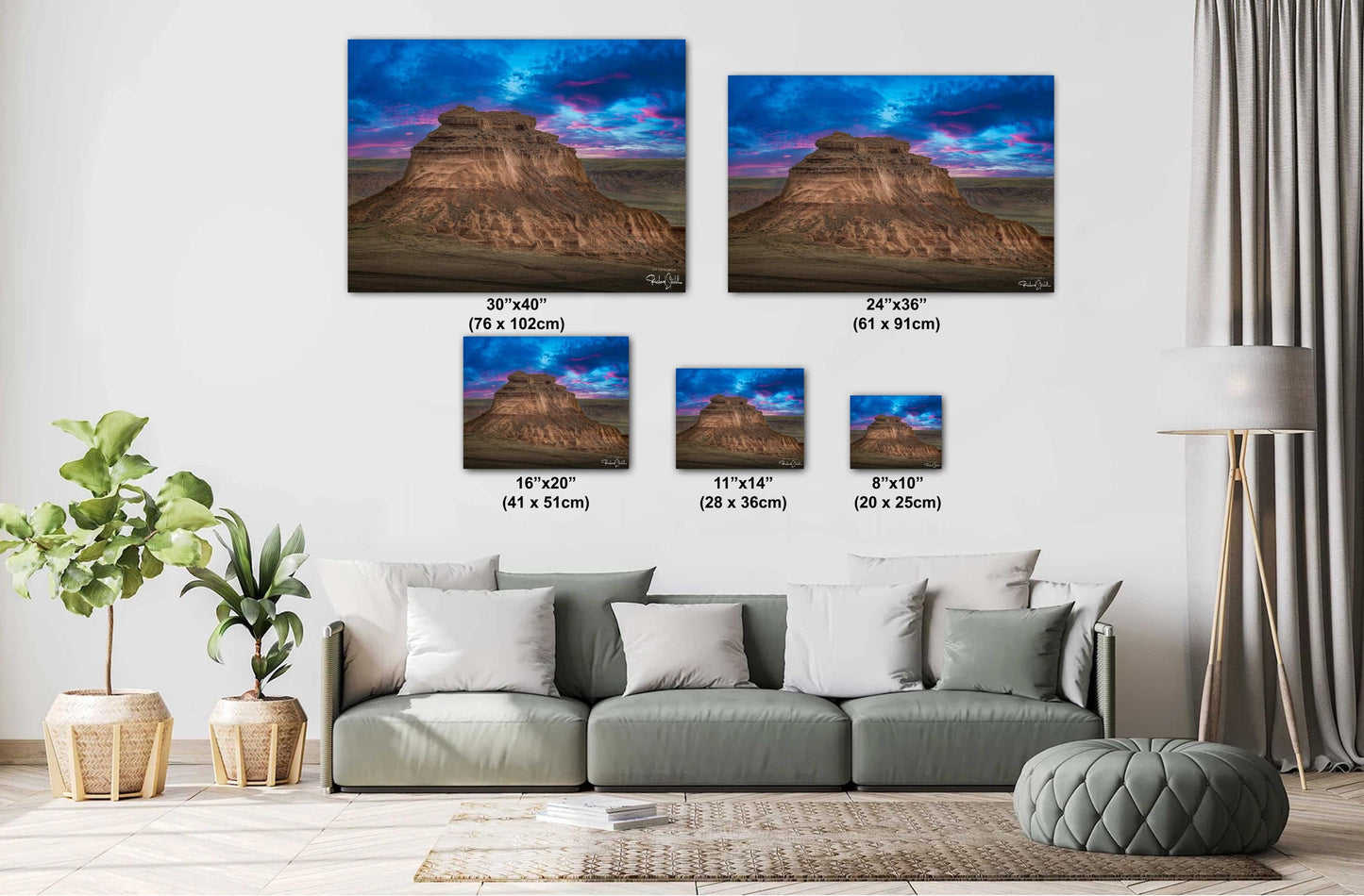 Pawnee National Grassland Print – Colorado Landscape Art | Rustic Nature Wall Decor