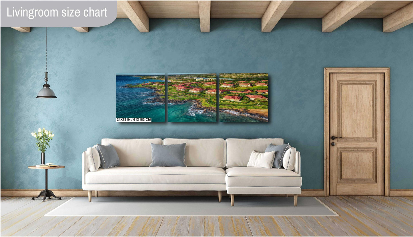 Maui Wall Art - Tropical Canvas Print | Ready to Hang | Vivid Color Prints
