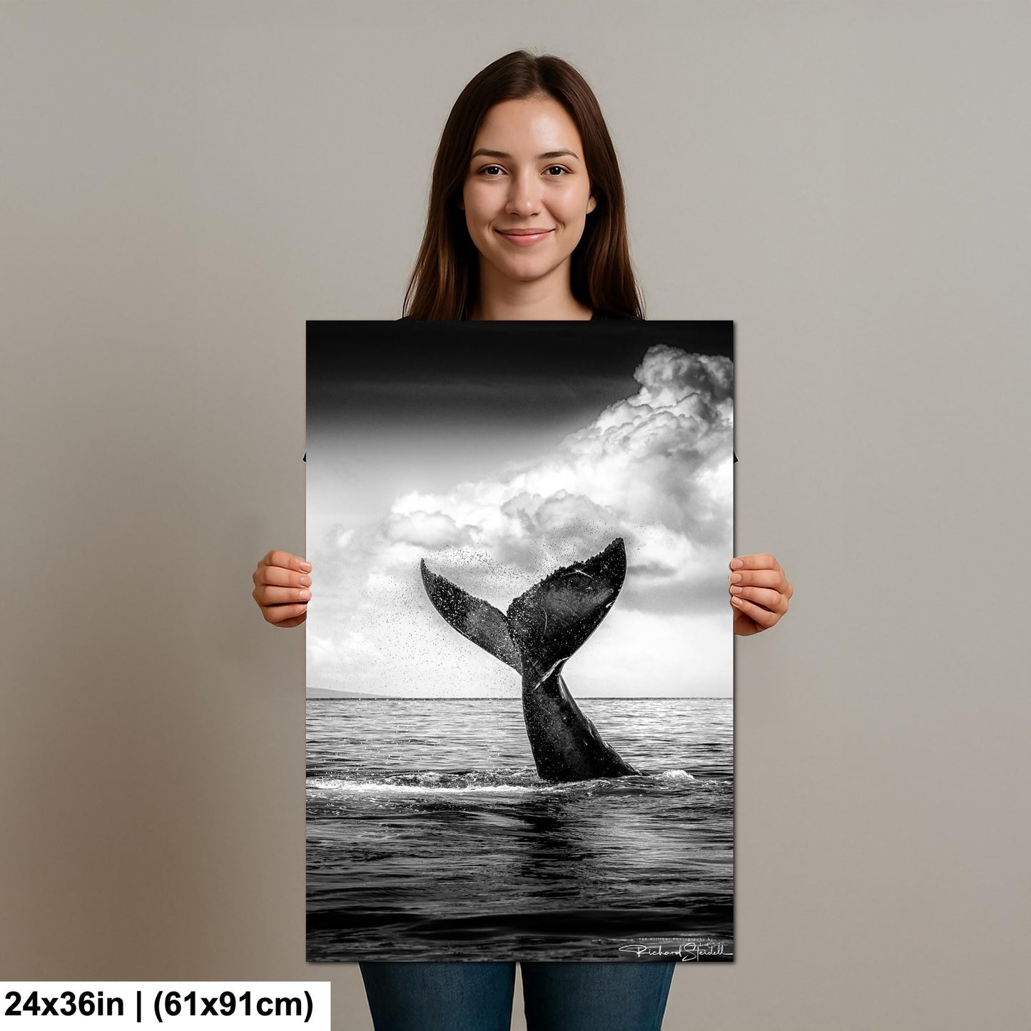 Humpback Whale Wall Art - Ocean Photo Print | Premium Paper & Canvas Decor