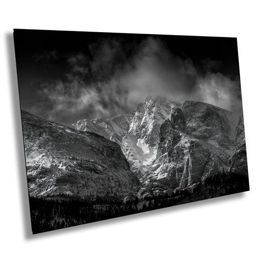 Rocky Mountain Wall Art - Vibrant Mountain Landscape Print | Ready to Hang Canvas