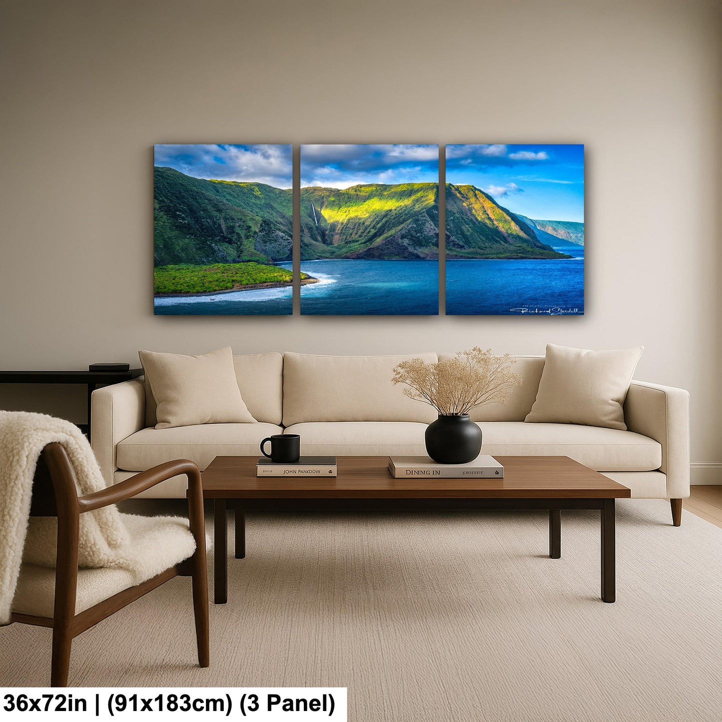 MoloKa'i Island Photo Print - Sunrise Ocean Wall Decor