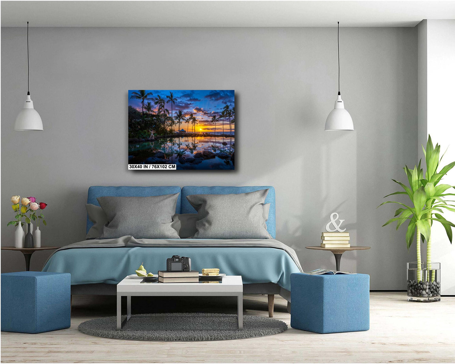 Maui Sunset Photo Print - Hawaii Wall Art | Ready To Hang Canvas & Metal Decor