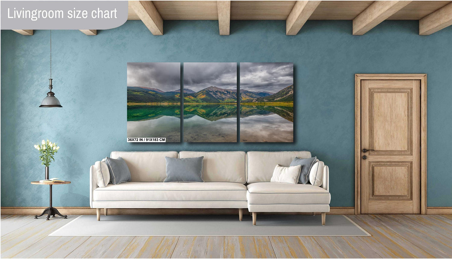 Twin Lakes Colorado Print - Mountain Wall Art | Ready To Hang Canvas & Metal Photo