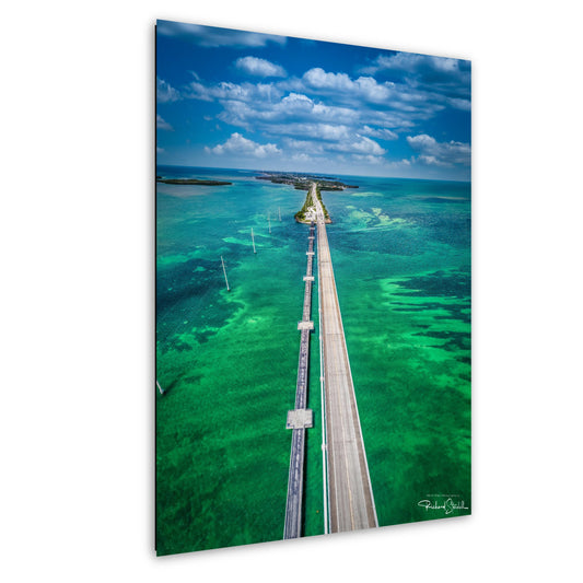 Islamorada Wall Art – US 1 Photo Art | Nautical Canvas Print & Metal Photo Print