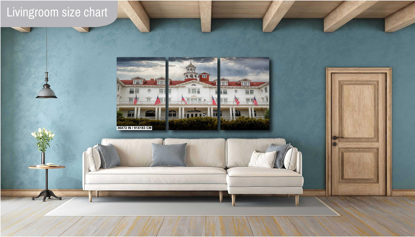 Stanley Hotel Art Print - Rocky Mountain Artwork | Estes Park Wall Decor
