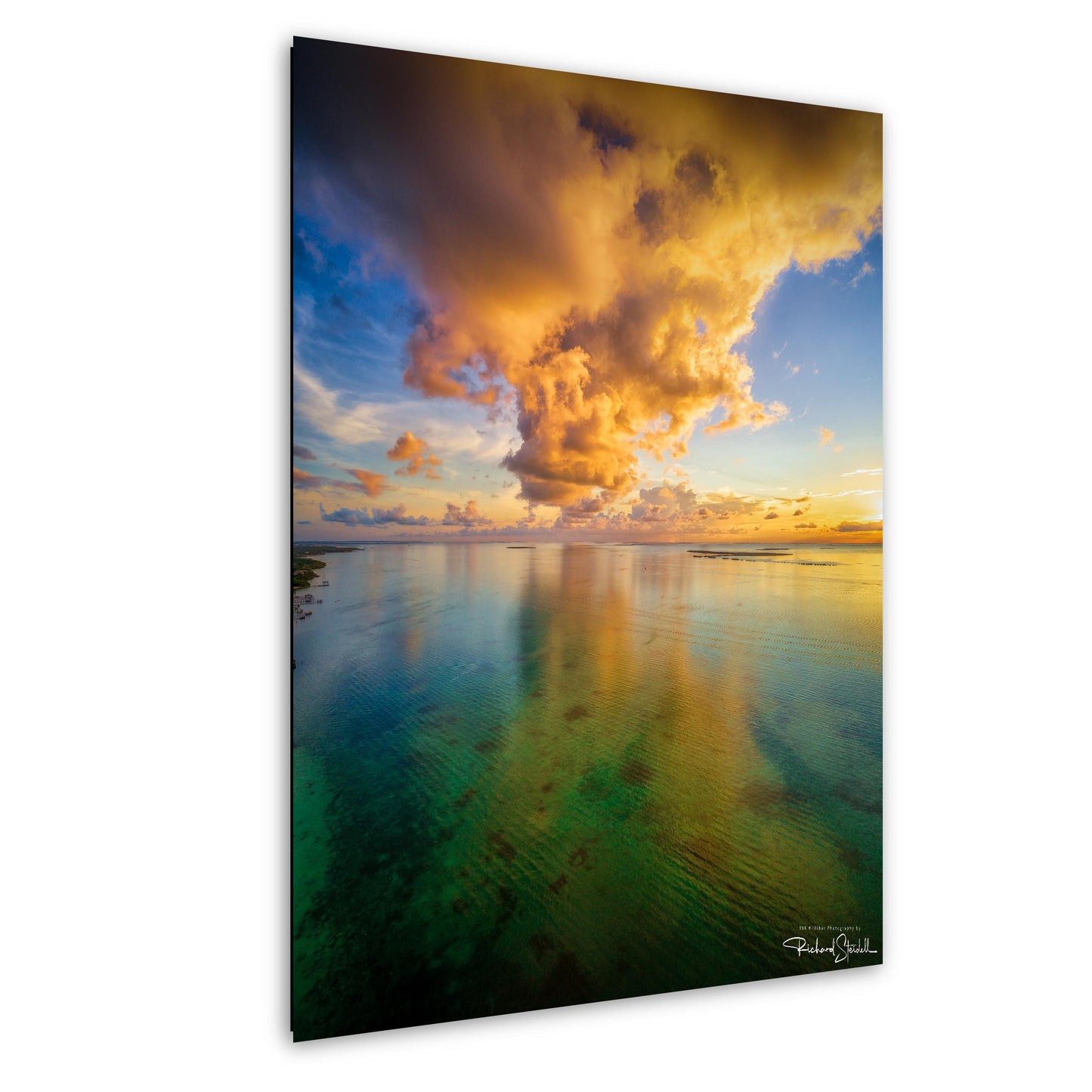 Florida Keys Wall Art – Tropical Seascape Decor | Sunset Ocean Print Canvas