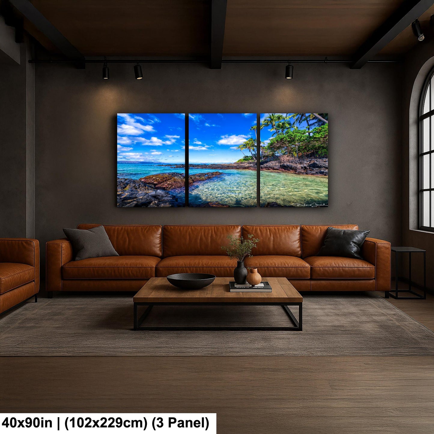 Maui Secret Beach Print - Premium Ocean Wall Decor | Sunrise Photo Art