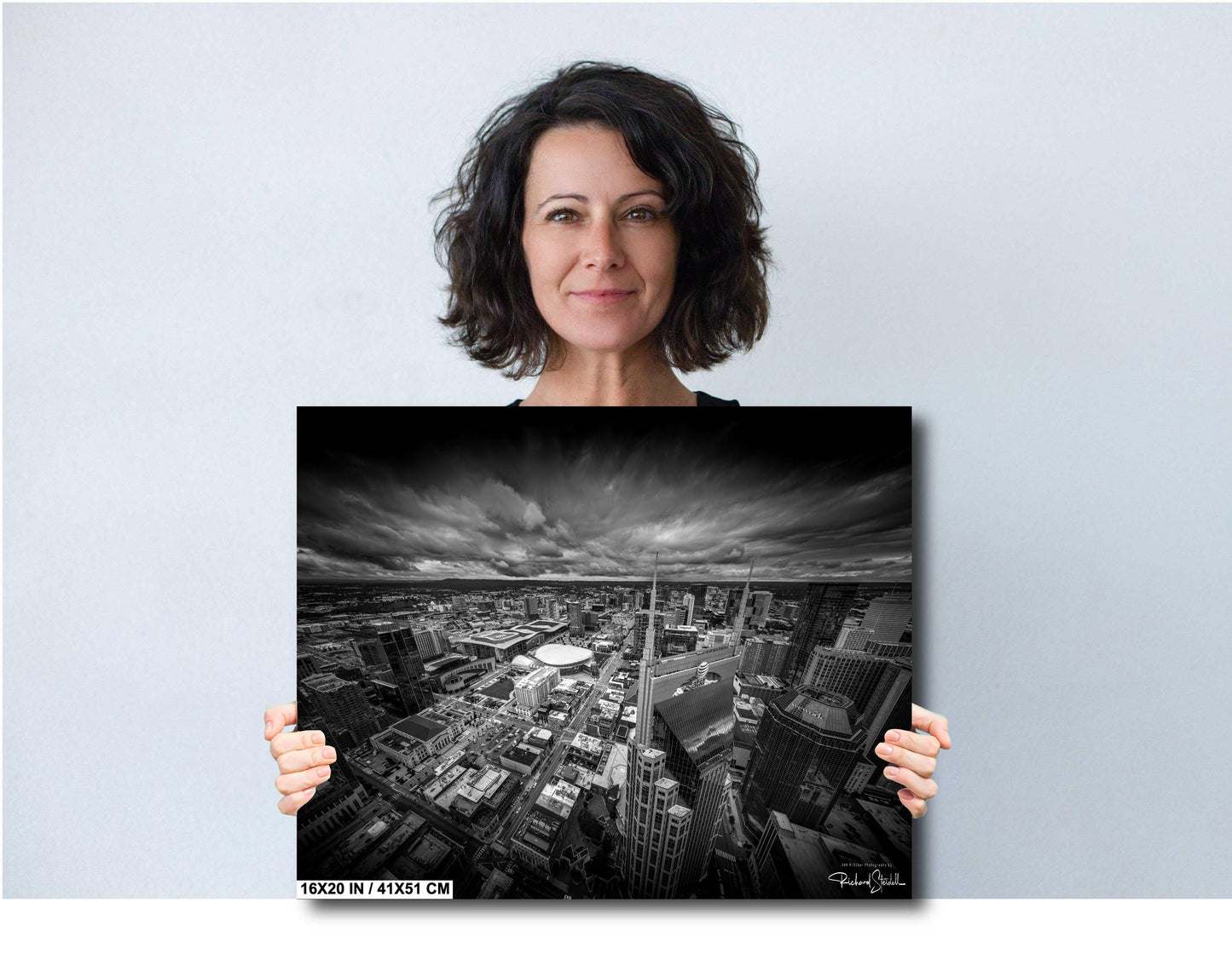 Nashville Skyline Photo Print - Urban Cityscape Art | Ready To Hang Canvas