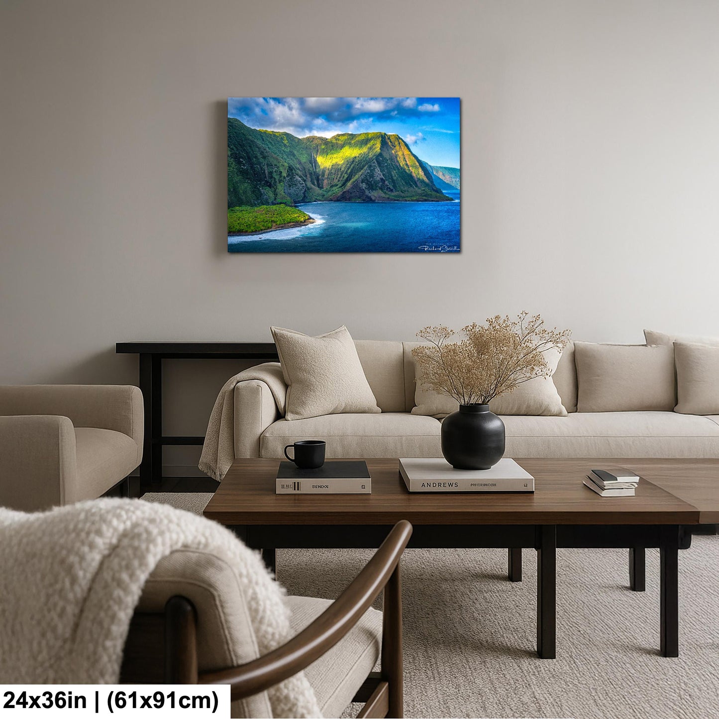 MoloKa'i Island Photo Print - Sunrise Ocean Wall Decor
