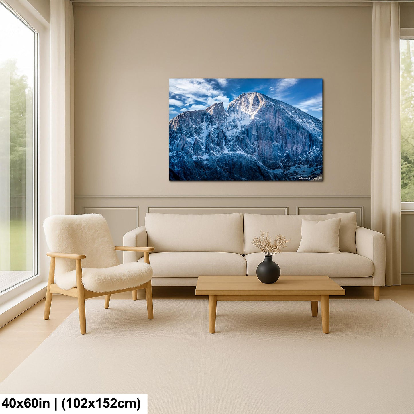 Rocky Mountain Wall Art - Longs Peak Photography Canvas & Premium Photo Prints
