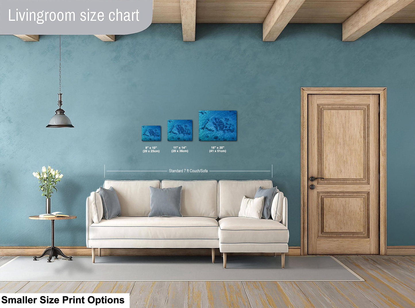 Ocean Reef Photography – Vibrant Coastal Art | Aerial Beach View Print